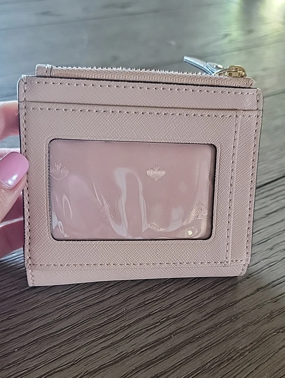 kate spade By The Pool  Flamingo Adalyn Saffiano Leather Wallet